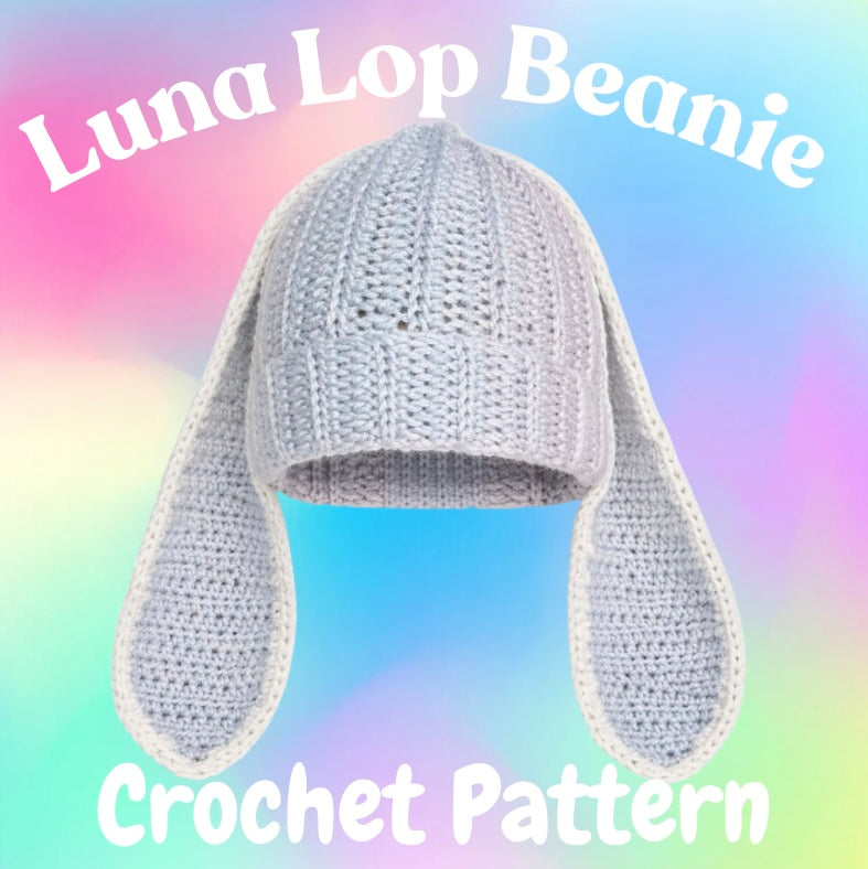 Luna Lop Beanie Crochet Pattern