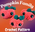 Pumpkin Family Plushie Crochet Pattern
