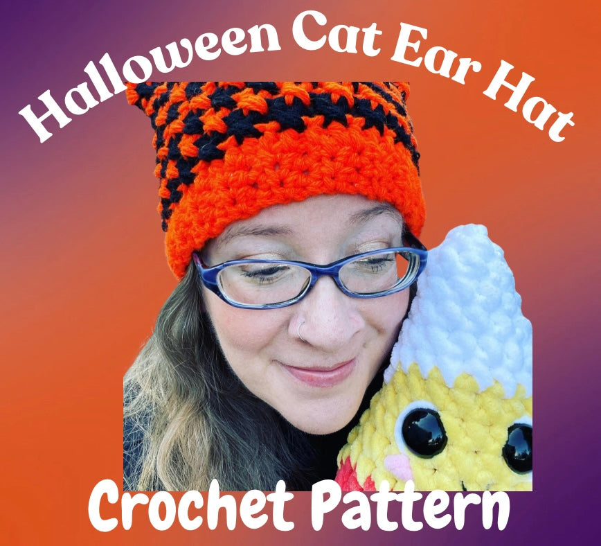 Adult size Halloween Cat Ear Hat