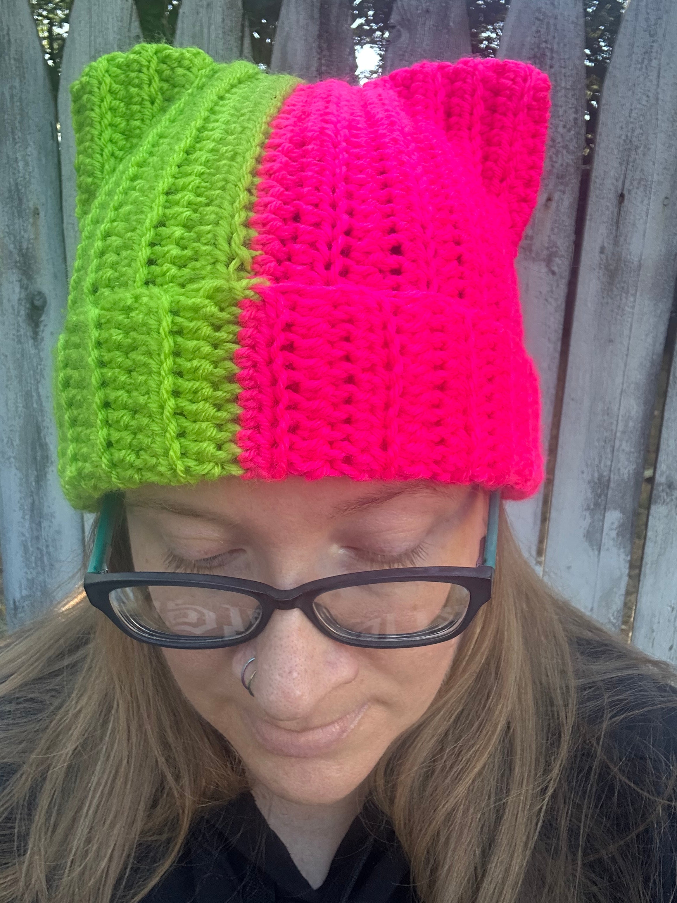 Kat’s Cat Ear Hat Crochet Pattern