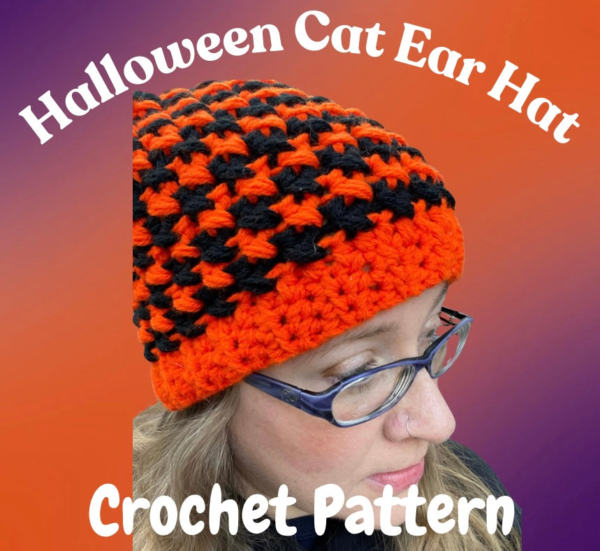 Adult size Halloween Cat Ear Hat