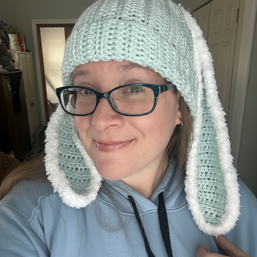 Luna Lop Beanie Crochet Pattern