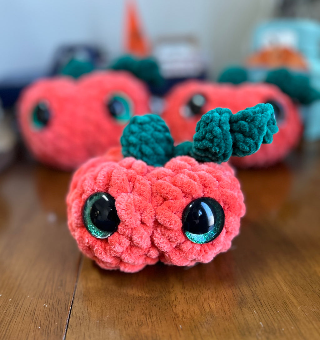 Pumpkin Family Plushie Crochet Pattern
