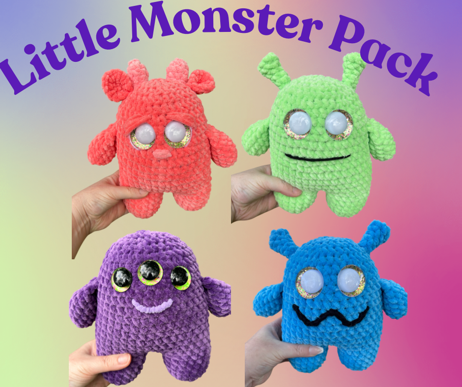 Little Monster Pack Crochet Pattern