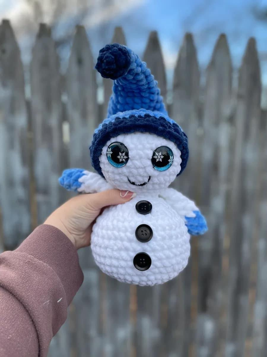 Snowman Sprite Crochet Pattern