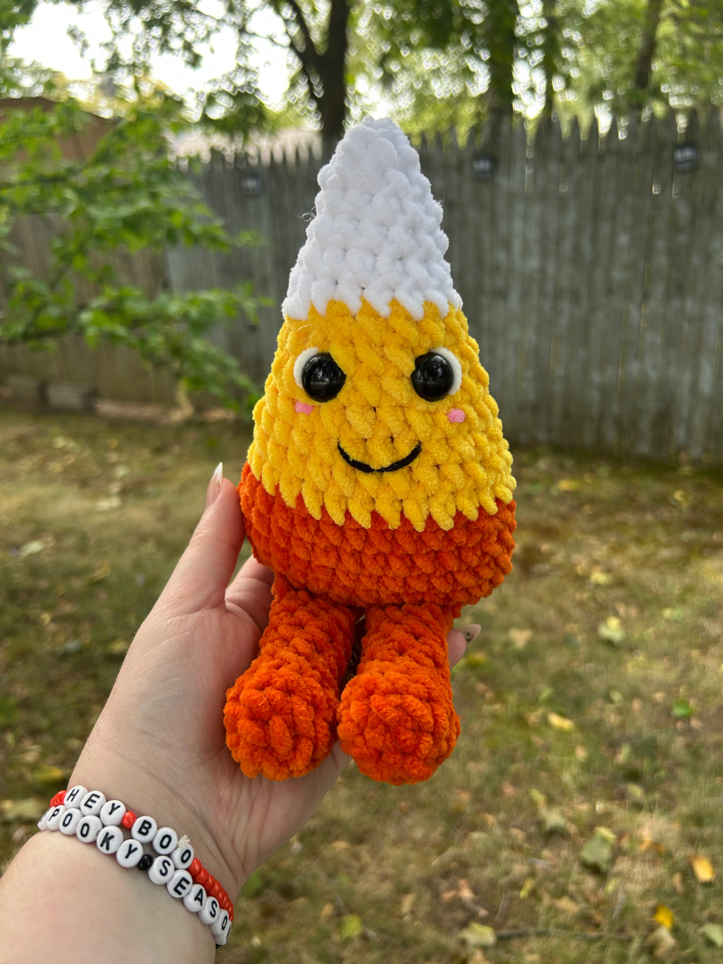Candy Corn Friend Crochet Pattern