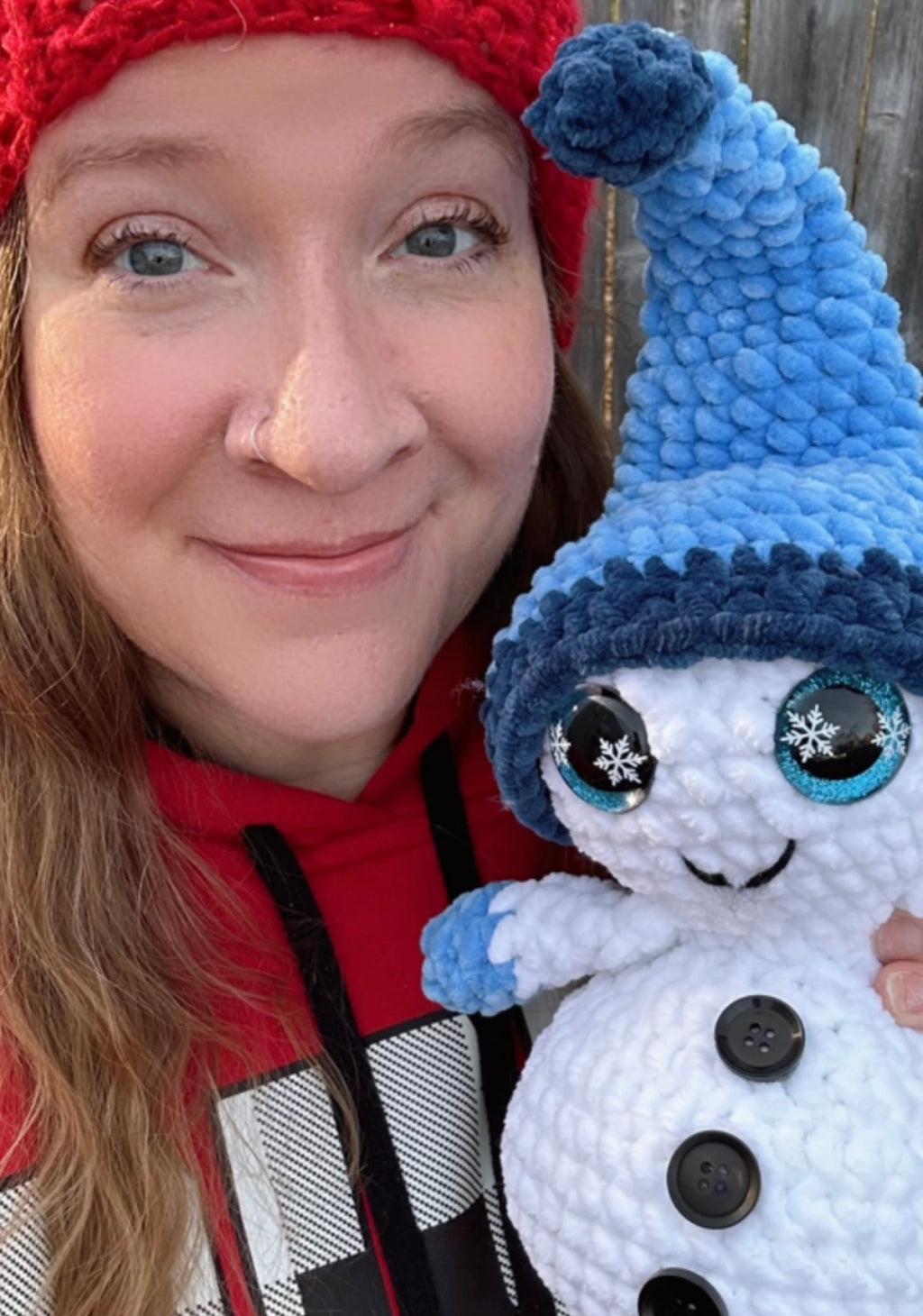 Snowman Sprite Crochet Pattern