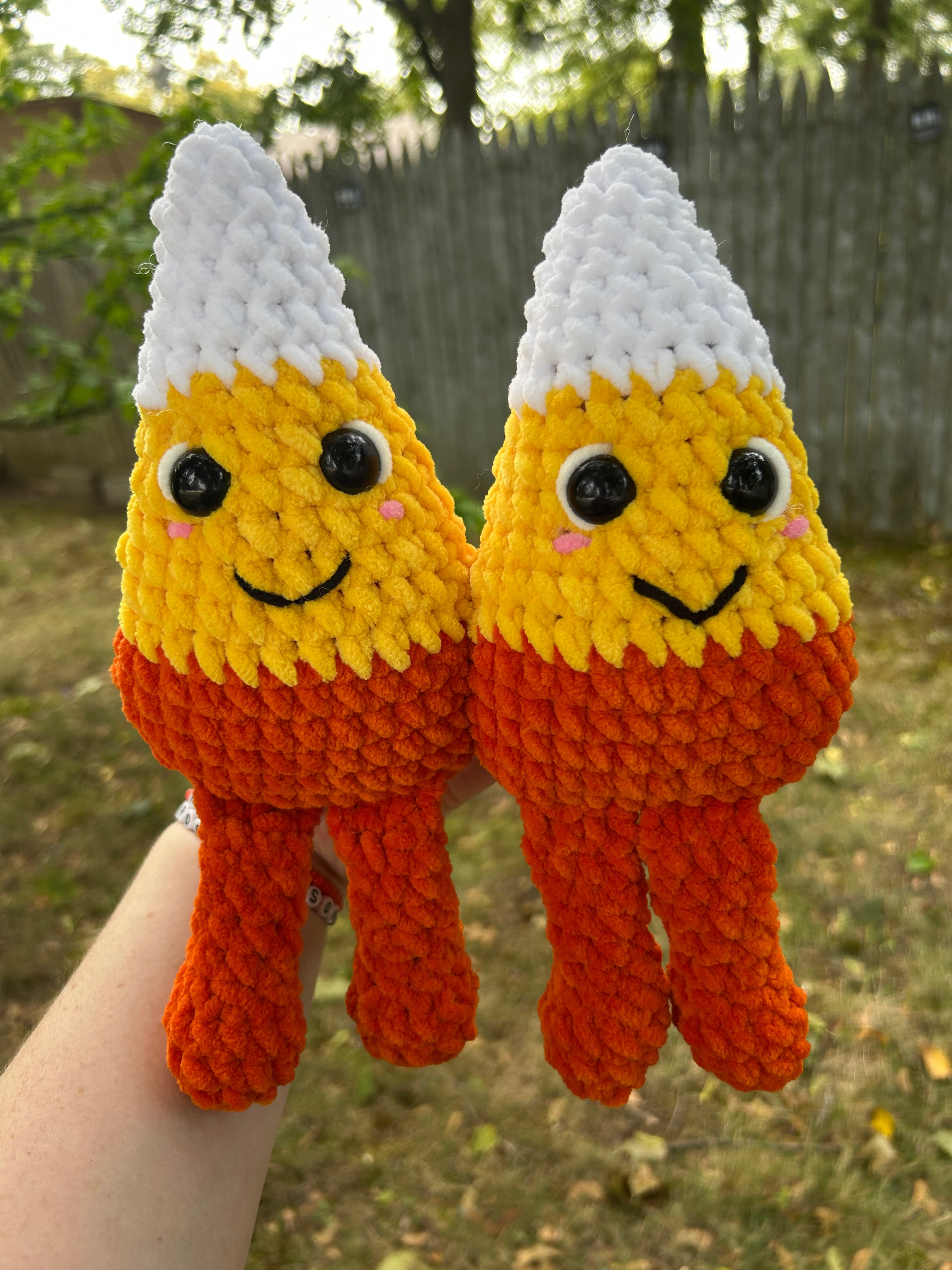 Candy Corn Friend Crochet Pattern