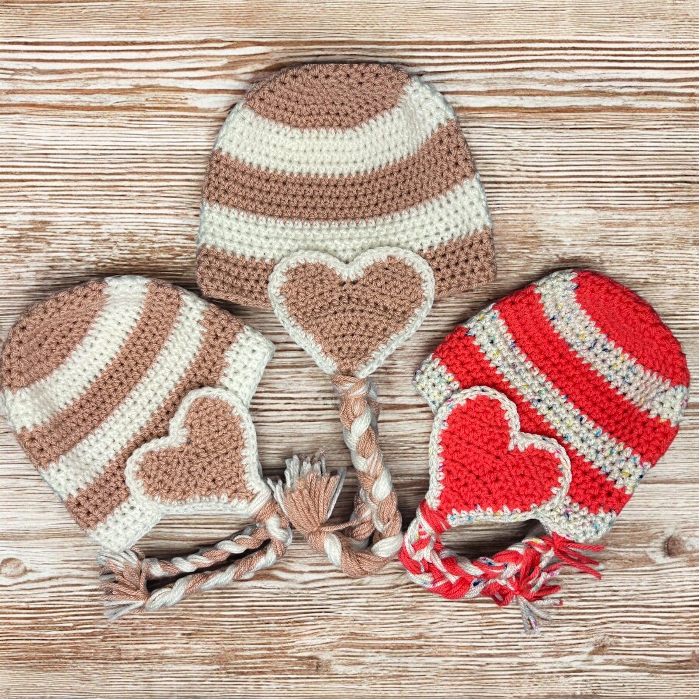Be Still My Heart Hat Crochet Pattern
